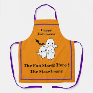 Happy Halloween Fun PERSONALISEREN Ghost Bat Sinaa Schort