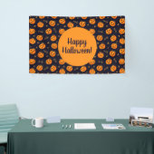 Happy Halloween Funny Cute Pumpkins Pattern Spandoek (Beurs)