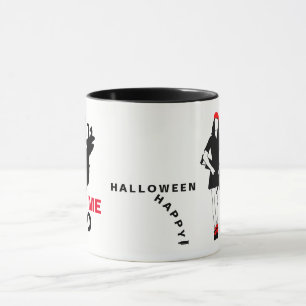 Happy Halloween Funny Horror aanpasbaar Mok