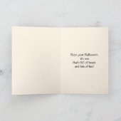 Happy Halloween. Funny Kind Kaart (Binnen)