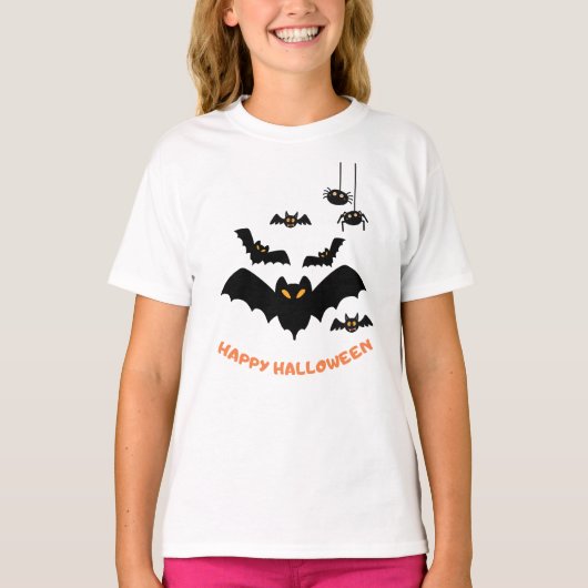 Happy Halloween Funny T-shirt (Voorkant)