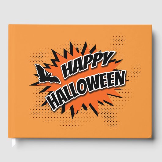 Happy Halloween Gastenboek (Voorkant)