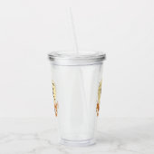 Happy Halloween gezegde Acryl Drinkbeker (Links)