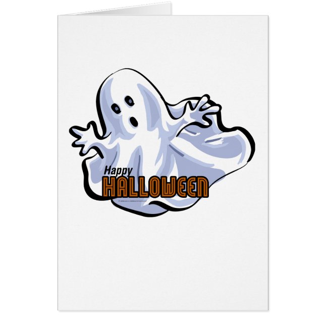 Happy Halloween Ghost (Voorkant)