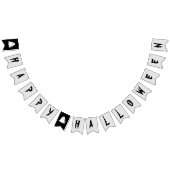 Happy Halloween Ghost Bunting Banner (Alle)