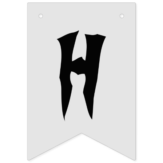 Happy Halloween Ghost Bunting Banner (Tweede vlag)