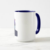 Happy Halloween Ghost & Cat Mug (Devant droit)
