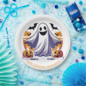 Happy Halloween Ghost Papieren Bordje (Feest)