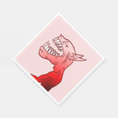 Happy Halloween Ghoul Servet (Hoek)