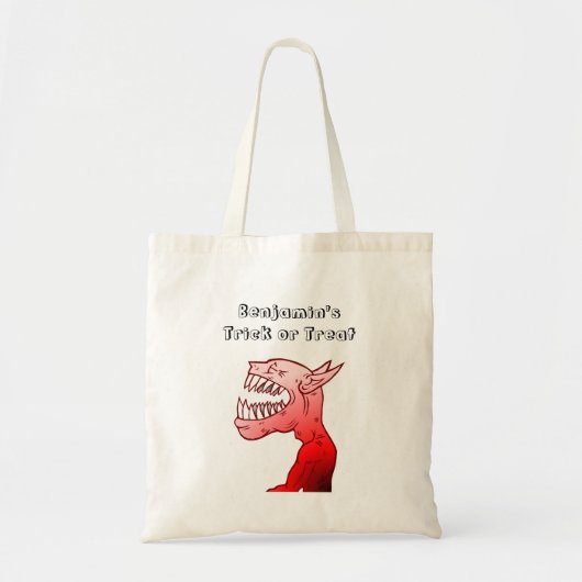 Happy Halloween Ghoul Tote Bag (Voorkant)