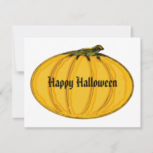 Happy Halloween Gibney De Kunstenaarsserie VAN HET Feestdagenkaart