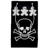 Happy Halloween Gift Bag, Skull Klein Cadeauzakje (Voorkant)