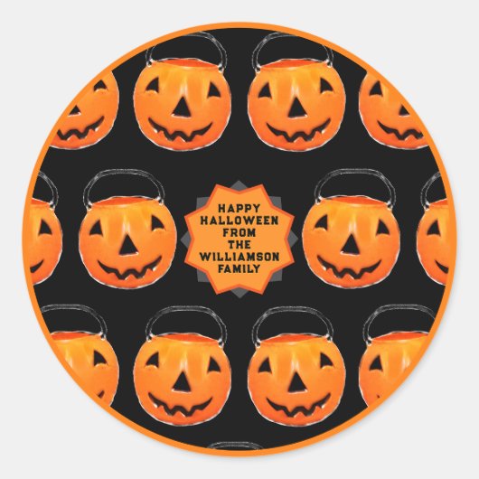 Happy Halloween Gift Tags (Voorkant)