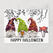 Happy Halloween Gnomes Briefkaart (Voorkant)