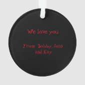 Happy Halloween grand-mère et grand-père (dos)