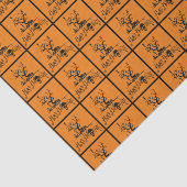 Happy Halloween Grave Yard Tissuepapier (Detail)