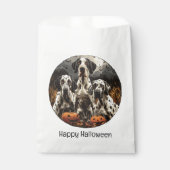 Happy Halloween Great Dane Dogs Jack O Lantern Bedankzakje (Voorkant)