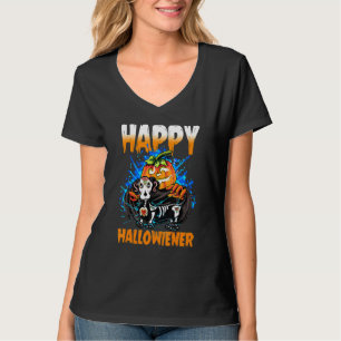 Happy Halloween Happy Hhalweiner Daschund Dog T-shirt