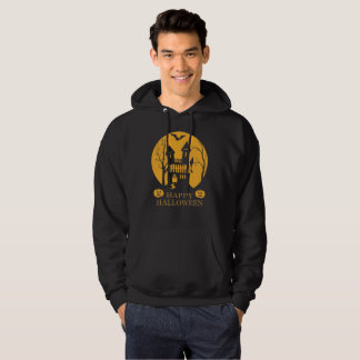 Happy Halloween Haunted House Hoodie