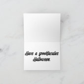 Happy Halloween Haunted House Kaart (Binnen)