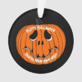 Happy Halloween Haunted House Movie Night Ornament (voorkant)