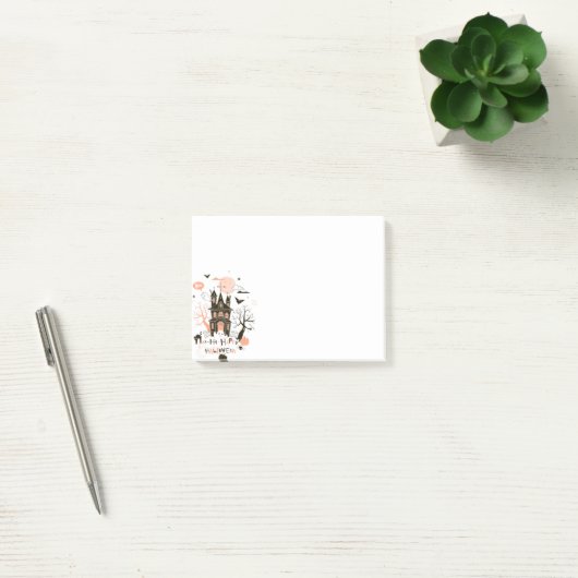 Happy Halloween Haunted House Post-it® Notes (Kantoor)