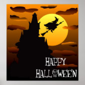 Happy Halloween Haunted House Poster 2 (Devant)