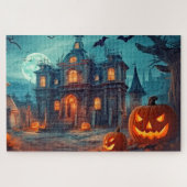 Happy Halloween | Haunted Manor Legpuzzel (Horizontaal)