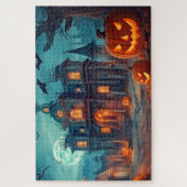 Happy Halloween | Haunted Manor Legpuzzel (Verticaal)