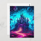 Happy Halloween | Haunted Mansion Briefkaart (Voorkant / Achterkant)