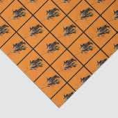 Happy Halloween-heks Tissuepapier (Detail)