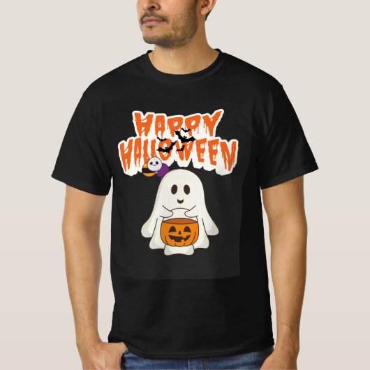 HAPPY HALLOWEEN HHGP T-SHIRT (Voorkant)