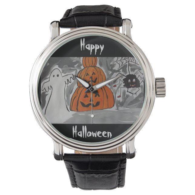 Happy Halloween Horloge (Voorkant)