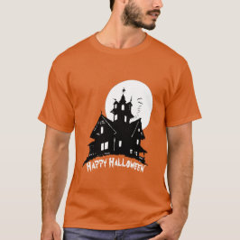 Happy Halloween huanted house T-shirt