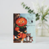 Happy Halloween  illustratie Briefkaart (Staand voorkant)