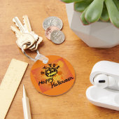 Happy Halloween Illustration Sleutelhanger