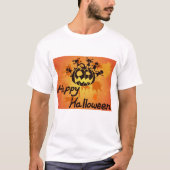 Happy Halloween Illustration T-shirt (Voorkant)