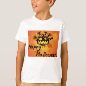 Happy Halloween Illustration T-shirt (Voorkant)