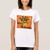 Happy Halloween Illustration T-shirt (Voorkant)