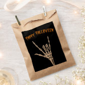 Happy Halloween ILY Skeleton Sacs à bonbons (Coupé)