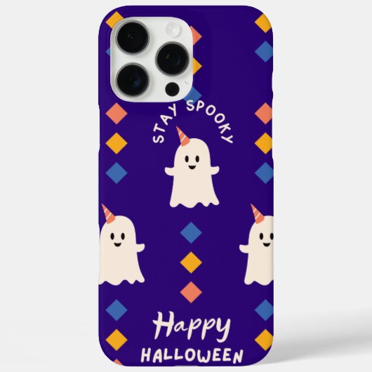 Happy Halloween iPhone 16 Pro Max Coque (Verso)