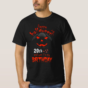 Happy Halloween Ja, het is mijn 29e verjaardag T-shirt
