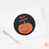 Happy Halloween Jack O lantaarn pompoen Sticker (Envelop)