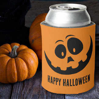 Happy Halloween Jack O Lantern Blikjeskoeler