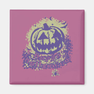 Happy Halloween Jack O Lantern G Magneet