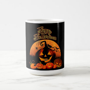Happy Halloween Jack-o-lantern Koffiemok
