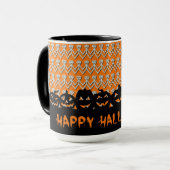 Happy Halloween Jack-O-Lantern Mok (Voorkant links)