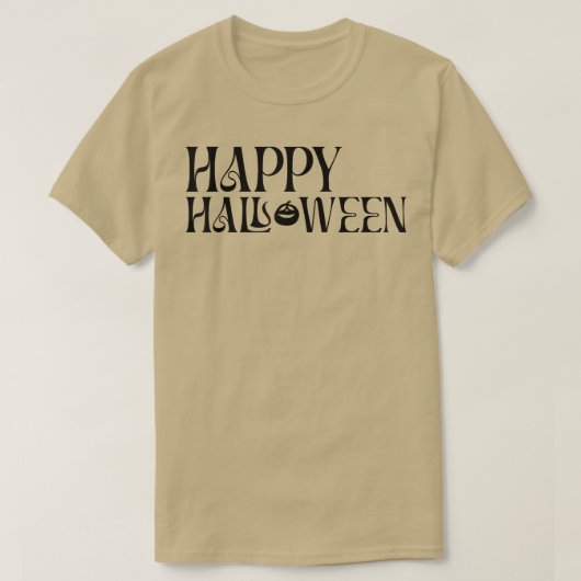 Happy Halloween JackOLantern Pumpkin Herfst T-shir T-shirt (Design voorkant)