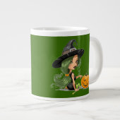 Happy Halloween - Jumbo Mok (Voorkant rechts)