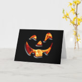 Happy Halloween Kaart (Gele Bloem)